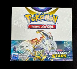 Brilliant Stars Factory Sealed Booster Box 2022 Pokemon Sword & Shield - Image 1
