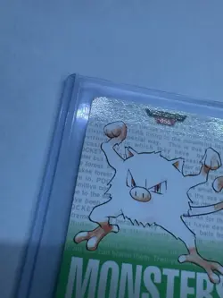 Mankey 056 Japanese Pokemon Bandai Carddass - Image 2
