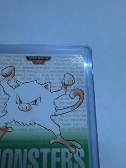 Mankey 056 Japanese Pokemon Bandai Carddass - Image 3