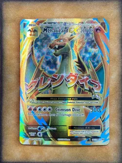 Pokemon M Charizard EX 101/108 Evolutions Full Art Secret Rare NM - Image 1