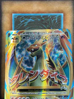 Pokemon M Charizard EX 101/108 Evolutions Full Art Secret Rare NM - Image 4