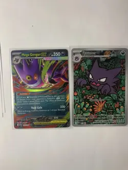 Pokemon Black Star Promo Haunter IR And Mega Gengar EX ENGLISH - Image 1