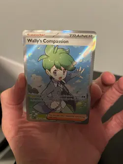 Pokemon TCG Wally's Compassion 176/132 Full Art Ultra Rare Mega Evolution NM/M! - Image 1