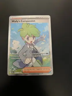Pokemon TCG Wally's Compassion 176/132 Full Art Ultra Rare Mega Evolution NM/M! - Image 2