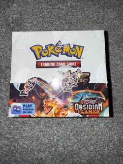 Pokemon TCG Scarlet Violet Obsidian Flames Booster Box Sealed - Image 1