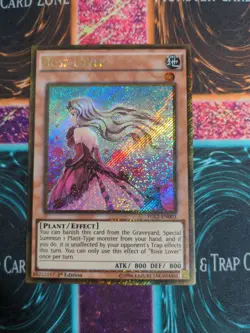 Yu-Gi-Oh! Rose Lover PGL2-EN003 1st Ed Gold Secret Rare NM - Image 1