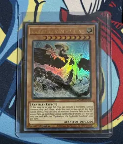 Yu-Gi-Oh! Ogdoabyss, the Ogdoadic Overlord #ANGU-EN009 1st Edition Light Play - Image 1