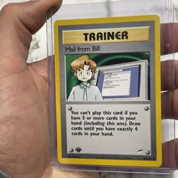 Mail From Bill 105/105 1st Edition Neo Destiny Pokemon Card NM Vintage Common - Image 2