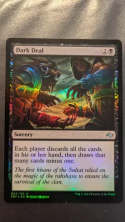 dark deal foil magic card, fate reforged (FRF) - Image 2