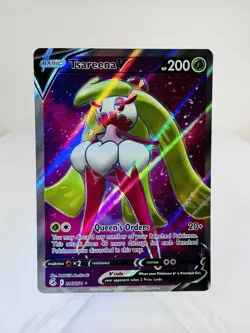 Tsareena V 246/264 Fusion Strike Full Art Ultra Rare Holo Pokemon TCG Card NM/M - Image 1