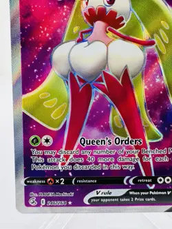 Tsareena V 246/264 Fusion Strike Full Art Ultra Rare Holo Pokemon TCG Card NM/M - Image 5