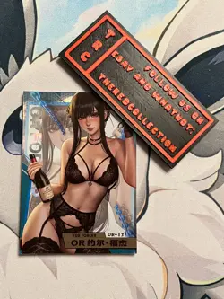 Goddess Story Lucky Goddess - OR-13 - Yor Forger - Spy - Anime Sexy Waifu Card - Image 1