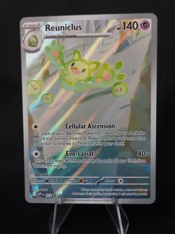 Reuniclus 212 - Black Bolt Promo Card Full Art Holo Pokemon TCG - NM - Image 1