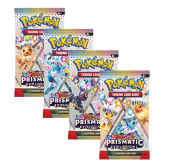 Pokemon Prismatic Evolutions 10 card Booster Pack Sealed *Random Art* - Image 1