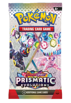 Pokemon Prismatic Evolutions 10 card Booster Pack Sealed *Random Art* - Image 4