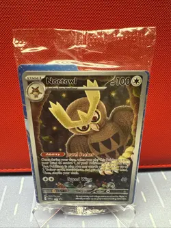 Noctowl SV 141 SEALED Black Star Promo Pokemon Card Holo - Image 1