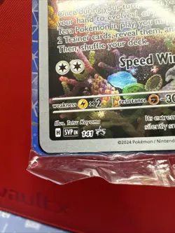 Noctowl SV 141 SEALED Black Star Promo Pokemon Card Holo - Image 5