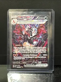 Pokemon Paldean Fates Holo Charizard EX Special Illustration Card 234/091 Sir - Image 1
