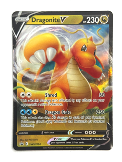 Pokemon TCG Dragonite V SWSH154 Promo SWSH: Sword & Shield Promo Cards - Image 1