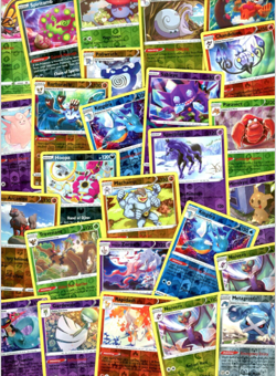 100x Pokemon Card Lot 2x Ultra Rare V/GX/EX Authentic Trading Cards + Holo Rares - Image 5