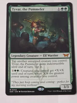 MTG - Tyvar, the Pummeler - Duskmourn: House of Horror - Image 1