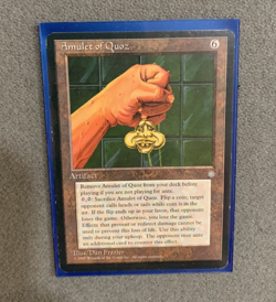 Magic: the Gathering MTG Amulet of Quoz Artifact Ice Age 1995 Lightly-Played/LP! - Image 1