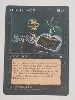 MTG Oath of Lim-Dul (Ice Age/Black/R) - BGM - Image 1