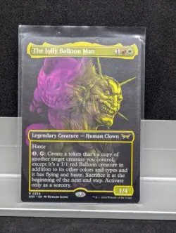 The Jolly Balloon Man BORDERLESS X1 LP Duskmorn MTG - Image 1