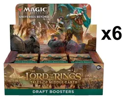 SEALED CASE! Draft Booster Box Lord of the Rings Tales Middle Earth LTR MTG - Image 1