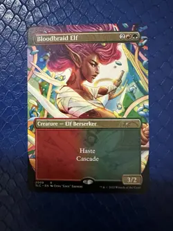 MTG Bloodbraid Elf Secret Lair 30th Anniversary Countdown Kit Regular #2009 NM - Image 1