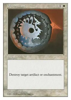 DISENCHANT ~mtg NM Anthologies Common xVintage Magic 1998 - Image 1