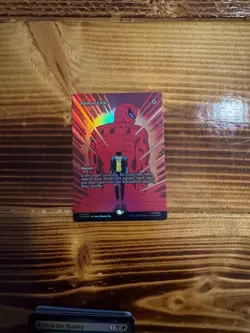 MTG Marvel Universe Eternal-Legal Path to Exile #4 Borderless Foil LP/NM - Image 1