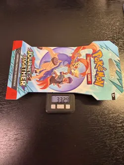 Very Heavy! 33.29 Gram Pokemon Journey Together Sleeved Booster Pack Sealed - Image 1