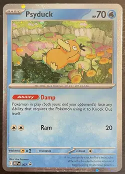 Psyduck MEP 007 Mega Evolution Pokemon Blister Promo Pokemon - Image 1