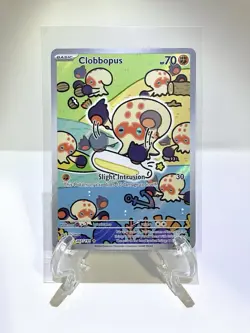 Clobbopus #207/191 Illustration Rare - SV08: Surging Sparks - Pokemon TCG NM - Image 1