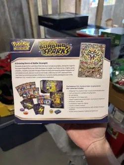 Pokemon TCG Scarlet & Violet SURGING SPARKS Elite Trainer Box FACTORY SEALED ETB - Image 2
