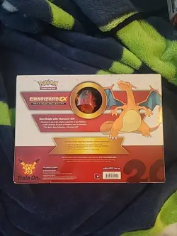 Pokemon TCG Charizard EX Red & Blue Collection Box 20th Anniversary Generations - Image 2