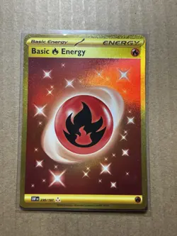 Pokemon Obsidian Flames - Basic Fire Energy - Hyper Rare - VLP 230/197 - Image 1