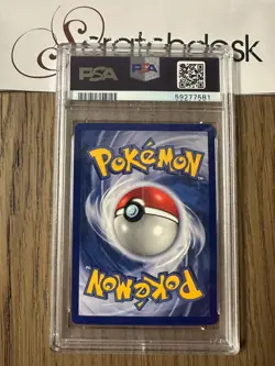 PSA 10 - Pokemon ABRA 43/102 - SHADOWLESS BASE SET - GEM MINT - Image 2