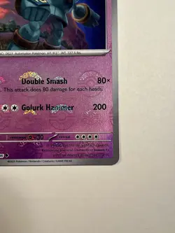 Pokemon TCG Golurk 043/086 Master Ball Reverse Holo SV Black Bolt NM/M - Image 5