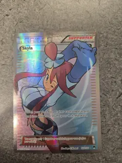 Skyla 122/122 Breakpoint XY Full Art Trainer Holo RARE Pokemon TCG - Image 1