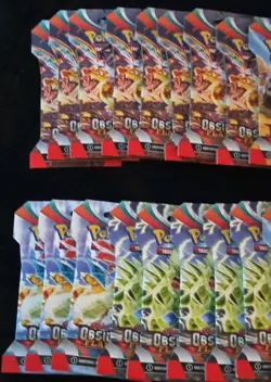 Pokemon: Scarlet & Violet Obsidian Flames - Booster Packs x20- Sealed All 4 Art - Image 2