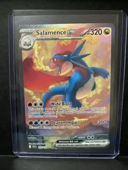 Salamence EX SIR 187/159 Pokemon TCG Journey Together *NM* Pack Fresh! - Image 1