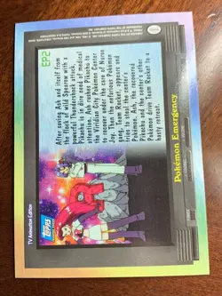 2000 Topps Pokemon TV #EP2 Pokemon Emergency Foil - Image 2