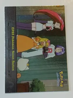 2000 Topps Pokemon TV #EP25 Pokemon Scent-Sation Silver Foil (A) - Image 1
