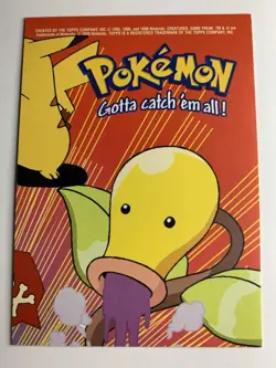 2000 Topps Pokemon TV Geodude #74 (B) Stick-Ons Sticker 7 of 10 - Image 2