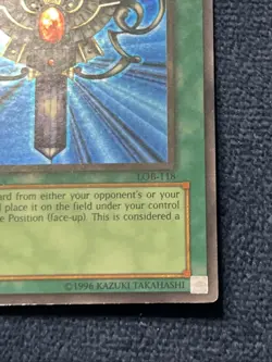 Yugioh Monster Reborn LOB-118 Vintage Yugioh Ultra Rare - Image 4