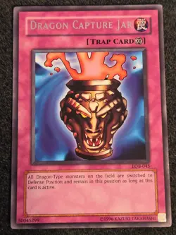 Dragon Capture Jar LOB-045 The Legend of Blue Eyes White Dragon-Unlimited NM - Image 1