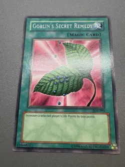 Yu-Gi-Oh! Goblin’s Secret Remedy Rare Unlimited LOB-099 MP - Image 1