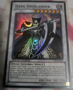 Dark Highlander CT09-EN007 2012 Collectors Tin Limited Edition - Image 1